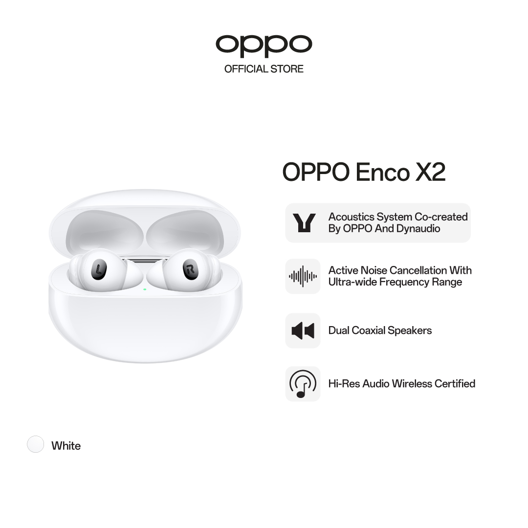 OPPO ENCO X2 / Noise Cancelling / Earbuds with Studio Level Sound Quality
